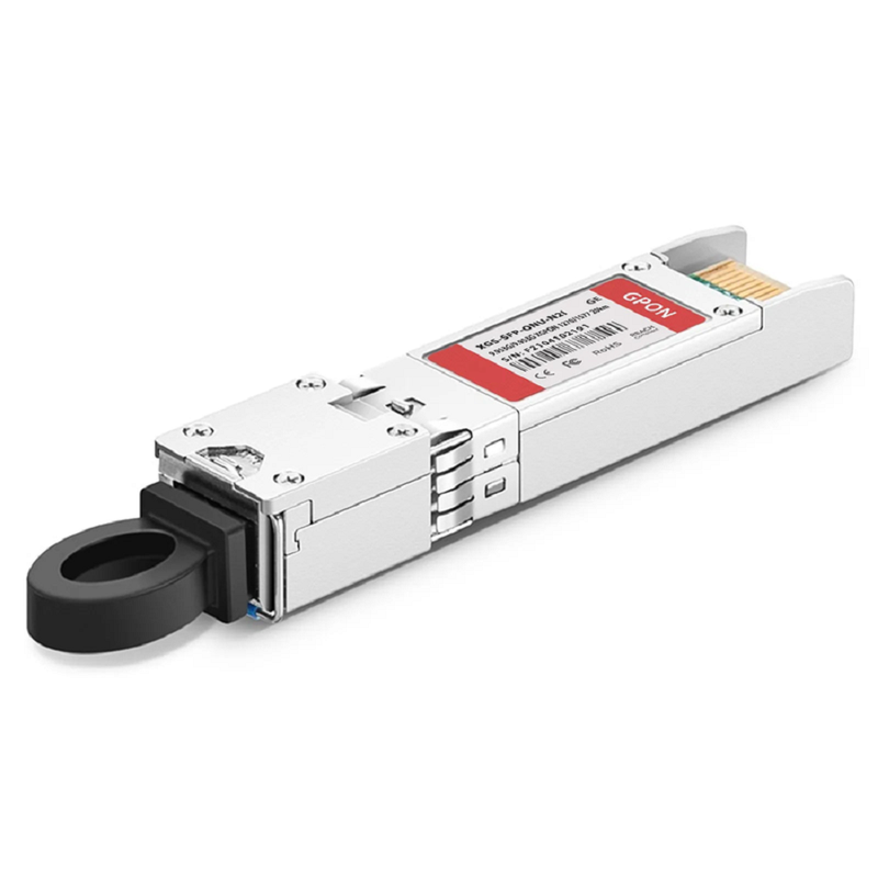Generic Compatible XGSPON ONU SFP+ 1270nm-TX/1577nm-RX 9.953G-TX/9.953G-RX Class N2 20km DOM Simplex SC/UPC SMF Optical Transceiver Module (Industrial)