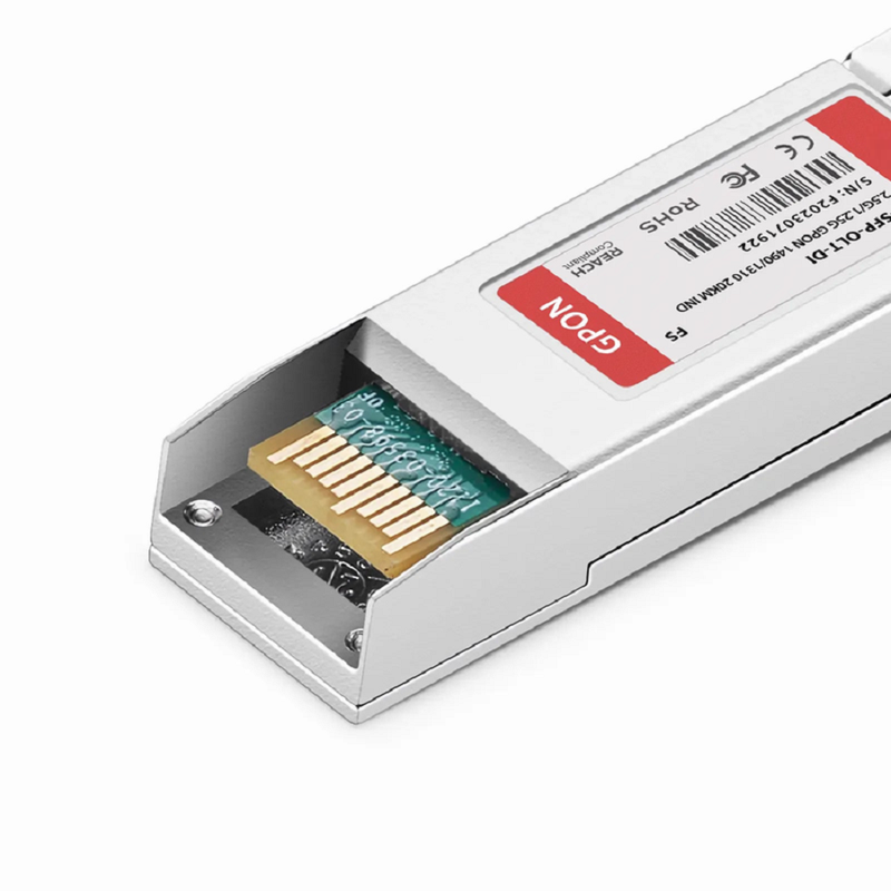 NOKIA Compatible GPON OLT SFP 1490nm-TX/1310nm-RX 2.488G-TX/1.244G-RX Class C+ 20km DOM Simplex SC/UPC SMF Optical Transceiver Module (Industrial)