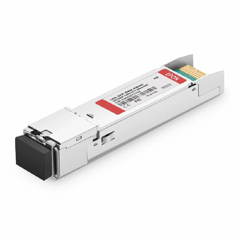 Generic Compatible GPON ONU SFP 1310nm-TX/1490nm-RX 1.244G-TX/2.488G-RX Class C+ 20km DOM Simplex SC/APC SMF Optical Transceiver Module (Industrial)
