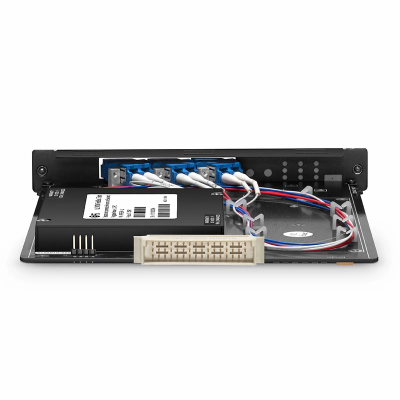 FSBR-1x2, Customized 1 x 2 Single Fiber DWDM Splitter Red/Blue C-band Filter