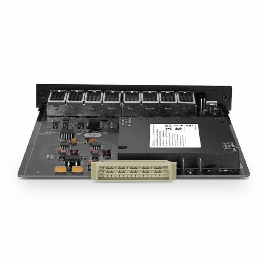 FMT4DL-OEO25GSFP28, 4 Channels WDM Transponder (Converter) for FMT Managed Chassis, 8 SFP28/SFP+ Slots