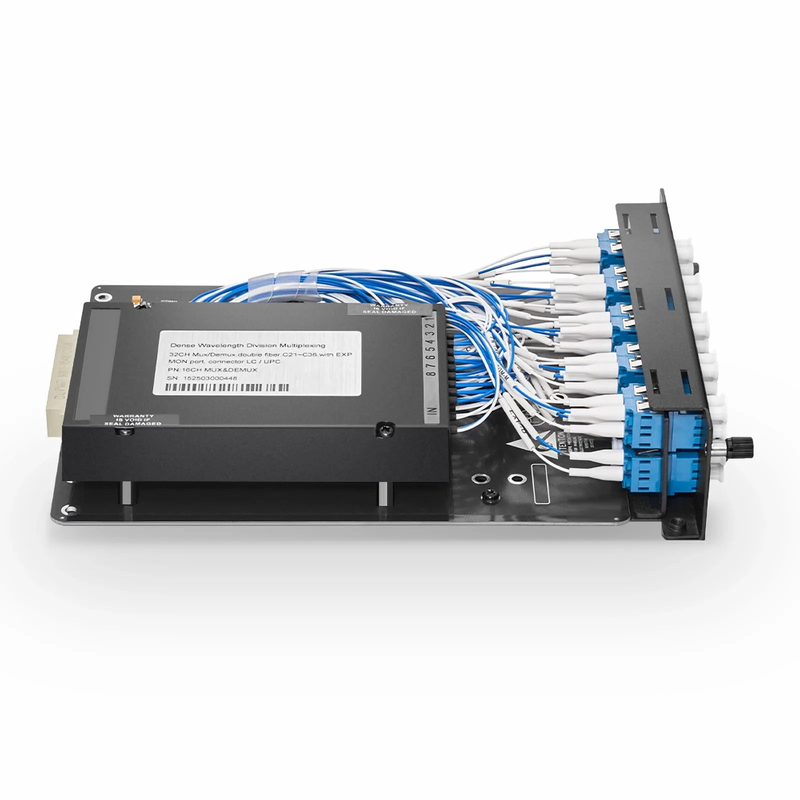 FMT-OMD, Customized DWDM Dual-fiber Mux/Demux for FMT Managed Chassis