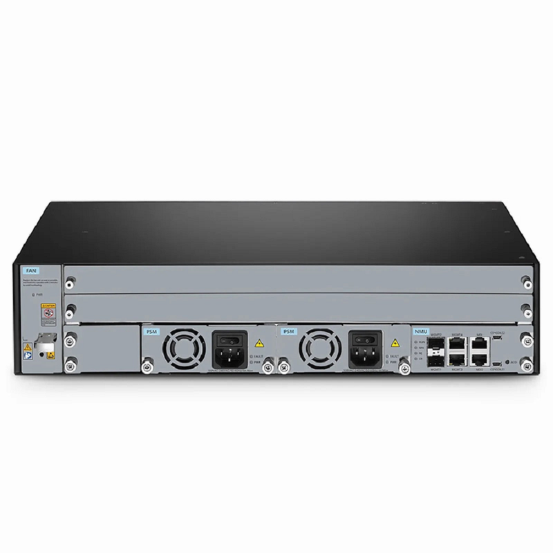 M6500-CH2U, 2 Slots 2U Managed Chassis Unloaded Platform, Redundant AC PSUs, Support WEB/SNMP Management