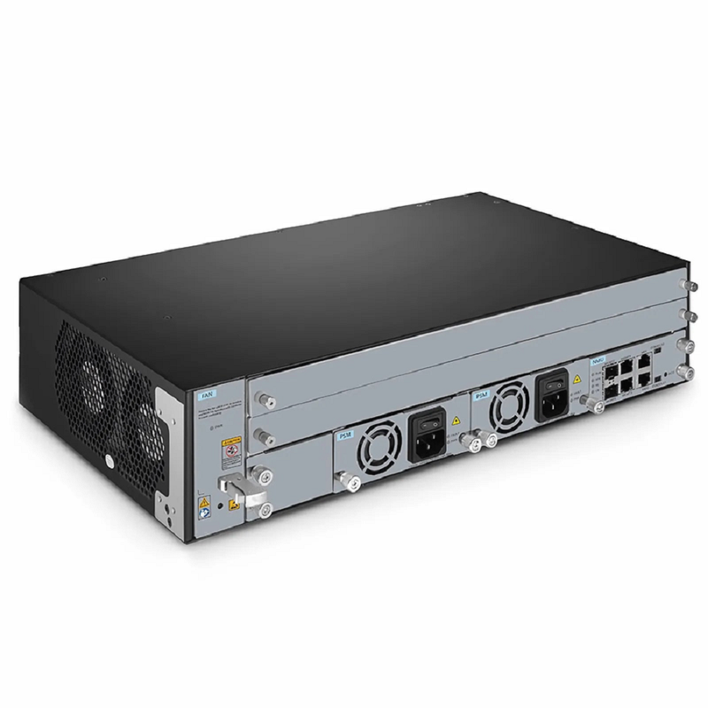 M6500-CH2U, 2 Slots 2U Managed Chassis Unloaded Platform, Redundant AC PSUs, Support WEB/SNMP Management