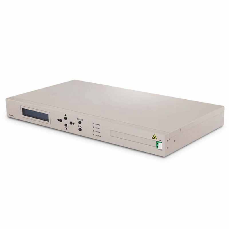 D7000 PDRA5014 Counter-propagating Distributed Raman Amplifier with 14dB Gain, 80 Wavelengths, Dual AC PSUs, 1U Rack Mount