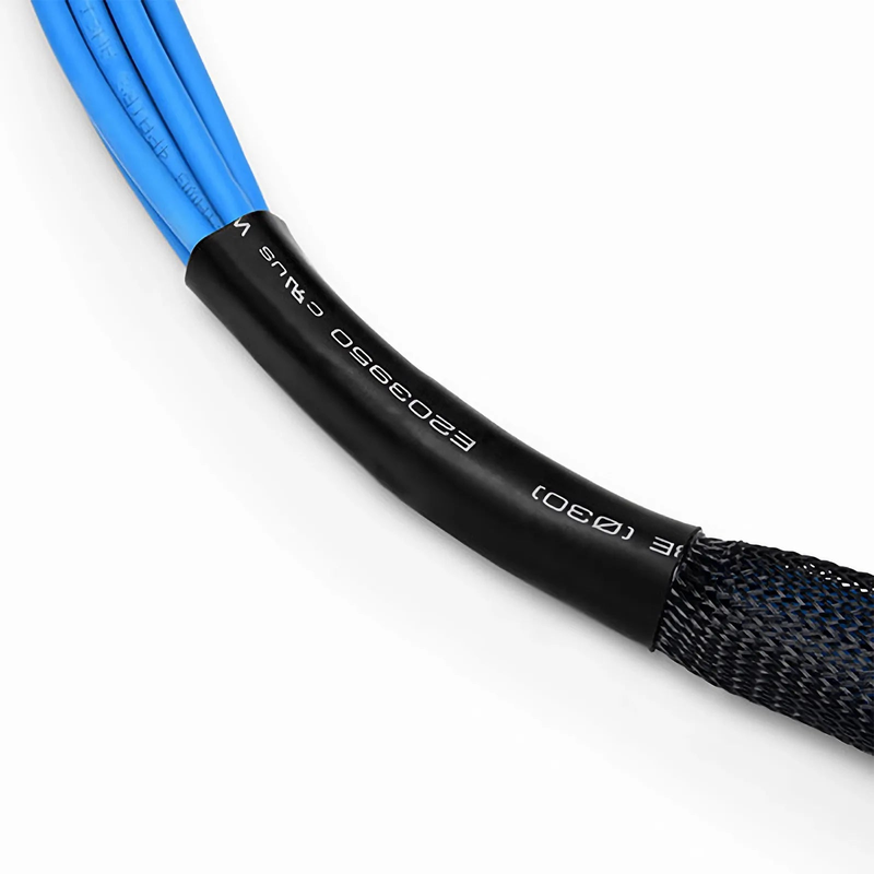 10ft (3m) 6 Plug to 6 Plug Cat5e Unshielded (UTP) PVC CMR Pre-Terminated Copper Trunk Cable