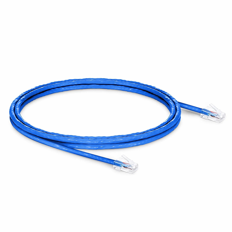 5ft (1.5m) Cat5e Non-booted Unshielded (U/UTP) PVC CM Ethernet Network Patch Cable, Blue