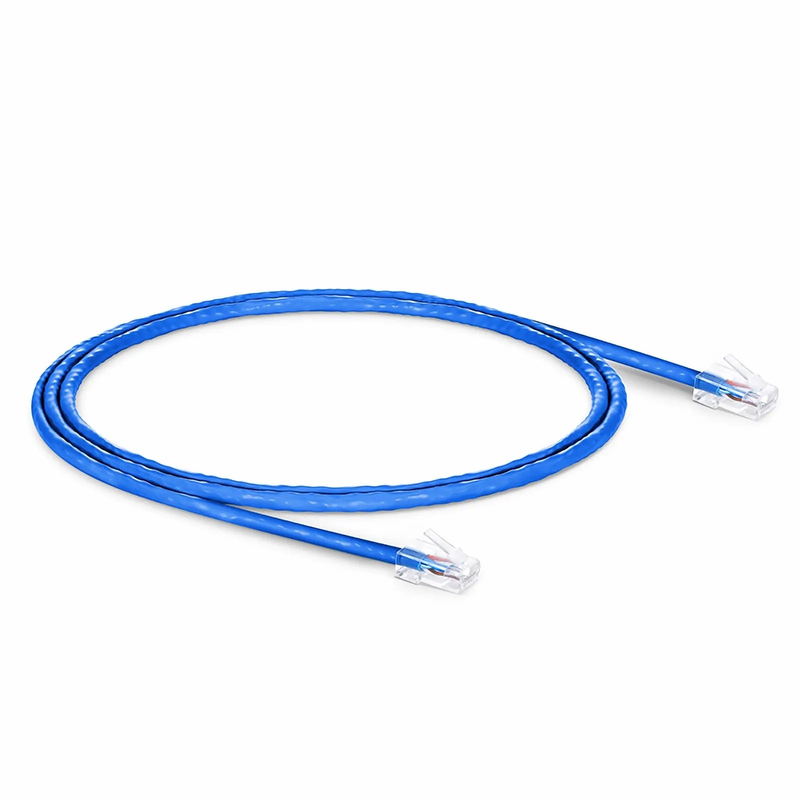 4ft (1.2m) Cat5e Non-booted Unshielded (U/UTP) PVC CM Ethernet Network Patch Cable, Blue