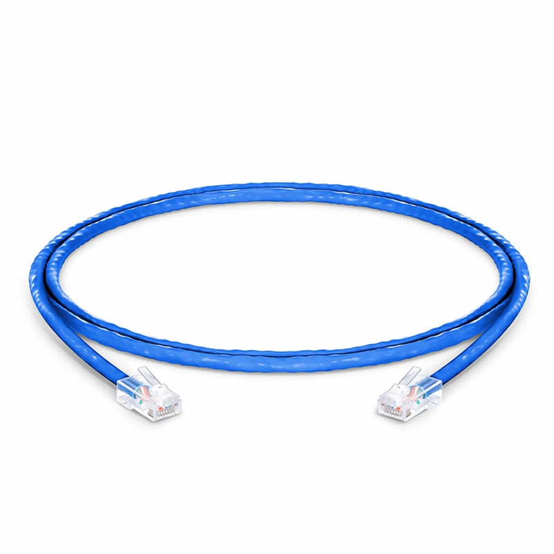 3ft (0.9m) Cat5e Non-booted Unshielded (U/UTP) PVC CM Ethernet Network Patch Cable, Blue