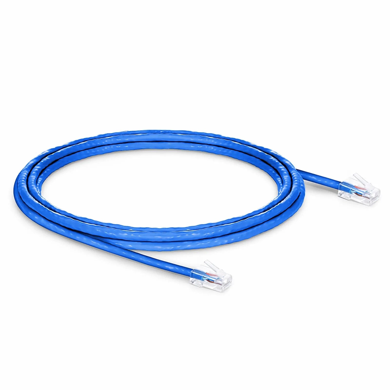 10ft (3m) Cat5e Non-booted Unshielded (U/UTP) PVC CM Ethernet Network Patch Cable, Blue