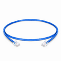 1ft (0.3m) Cat6 24AWG Non-booted Unshielded (U/UTP) PVC CM Ethernet Network Patch Cable, Blue