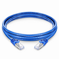 35ft (10.7m) Cat6a 26AWG Snagless Shielded (S/FTP) PVC CM Ethernet Network Patch Cable, Blue