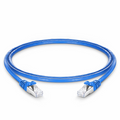 4ft (1.2m) Cat6a 26AWG Snagless Shielded (S/FTP) PVC CM Ethernet Network Patch Cable, Blue