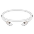 5ft (1.5m) Cat8 24AWG Snagless Shielded (S/FTP) PVC CM Ethernet Network Patch Cable, PoE++, 40G, 2GHz, Off-White