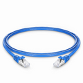 3ft (0.9m) Cat6 26AWG Snagless Shielded (S/FTP) PVC CM Ethernet Network Patch Cable, Blue
