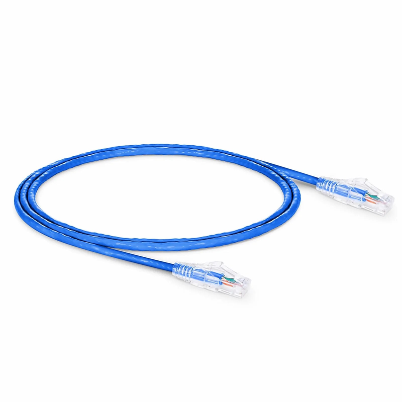 4ft (1.2m) Cat5e Snagless Unshielded (U/UTP) PVC CM Ethernet Patch Cable, Blue