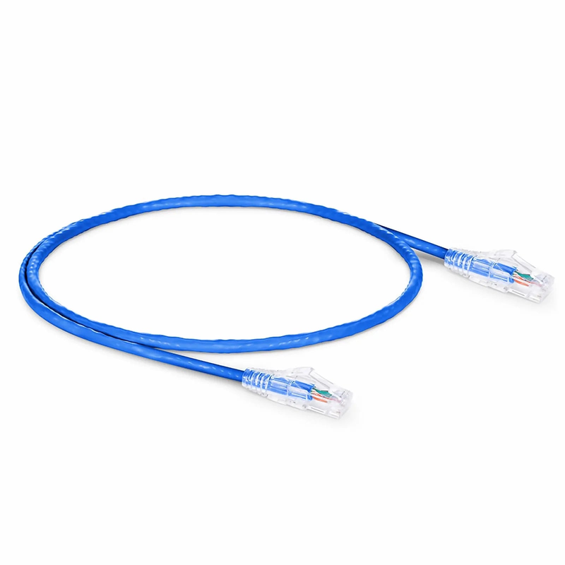2ft (0.6m) Cat5e Snagless Unshielded (U/UTP) PVC CM Ethernet Patch Cable, Blue