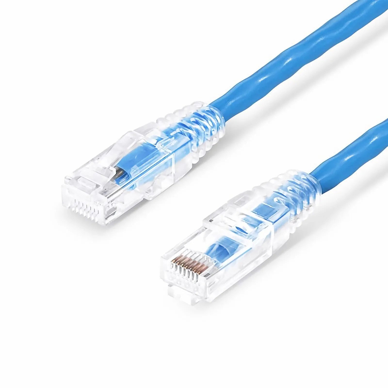 150ft (45.7m) Cat6a 23AWG Snagless Unshielded (U/UTP) PVC CMP Ethernet Network Patch Cable, Blue