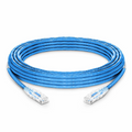 50ft (15.2m) Cat6a 23AWG Snagless Unshielded (U/UTP) PVC CMP Ethernet Network Patch Cable, Blue