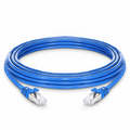 25ft (7.6m) Cat7 Snagless Shielded (S/FTP) PVC CM Ethernet Network Patch Cable, Blue