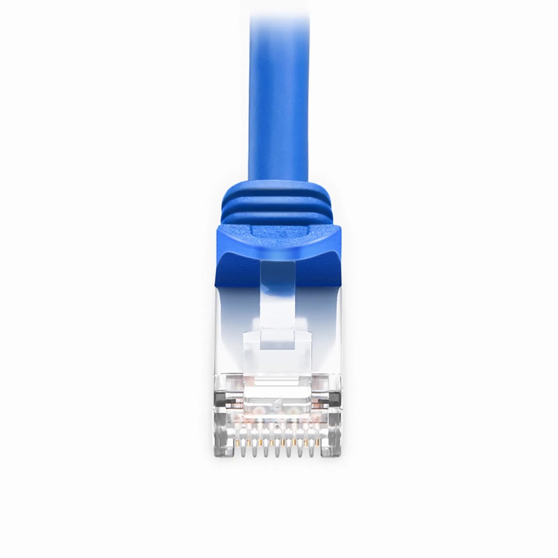 5ft (1.5m) Cat7 Snagless Shielded (S/FTP) PVC CM Ethernet Network Patch Cable, Blue