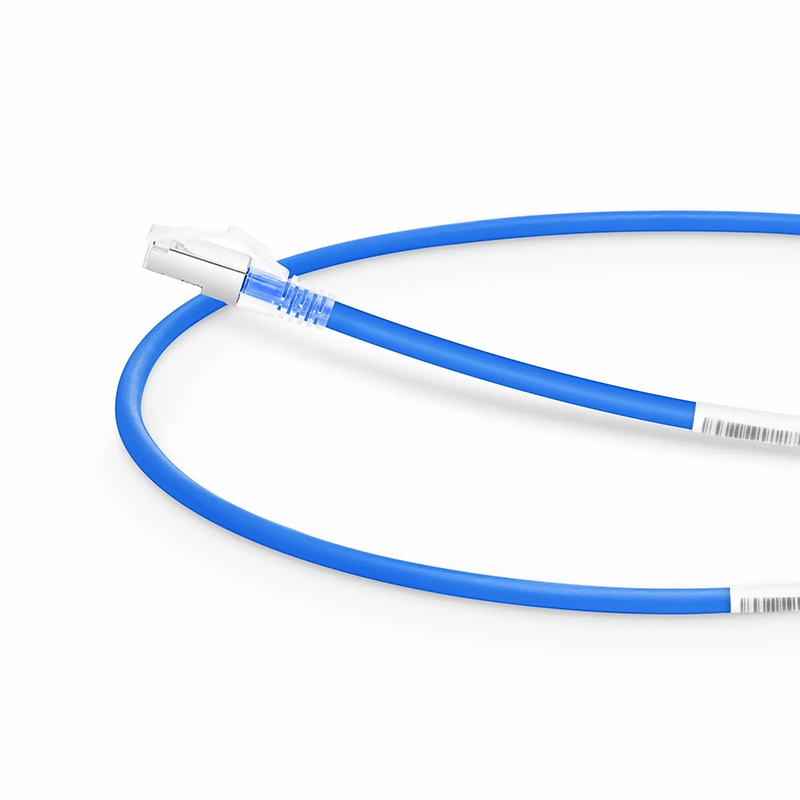 15ft (4.6m) Cat6 26AWG Snagless Shielded (S/FTP) LSZH Ethernet Network Patch Cable, Blue