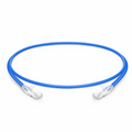 1ft (0.3m) Cat6 26AWG Snagless Shielded (S/FTP) LSZH Ethernet Network Patch Cable, Blue