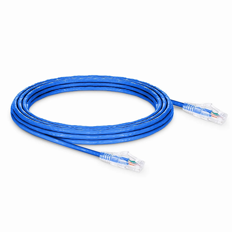 25ft (7.6m) Cat6 24AWG Snagless Unshielded (U/UTP) LSZH Ethernet Network Patch Cable, Blue