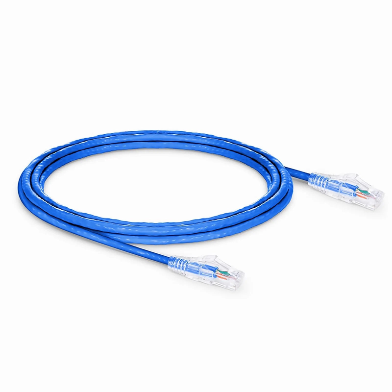 10ft (3.0m) Cat6 24AWG Snagless Unshielded (U/UTP) LSZH Ethernet Network Patch Cable, Blue