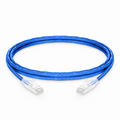 6ft (1.8m) Cat6a 26AWG Snagless Shielded (S/FTP) CM/LSZH Ethernet Network Patch Cable, Blue