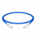 3ft (0.9m) Cat6a 26AWG Snagless Shielded (S/FTP) CM/LSZH Ethernet Network Patch Cable, Blue