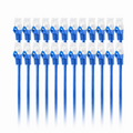 5ft (1.5m) Cat6a 26AWG Snagless Shielded (S/FTP) PVC CM Ethernet Network Patch Cable, Blue, 24Pcs/pack