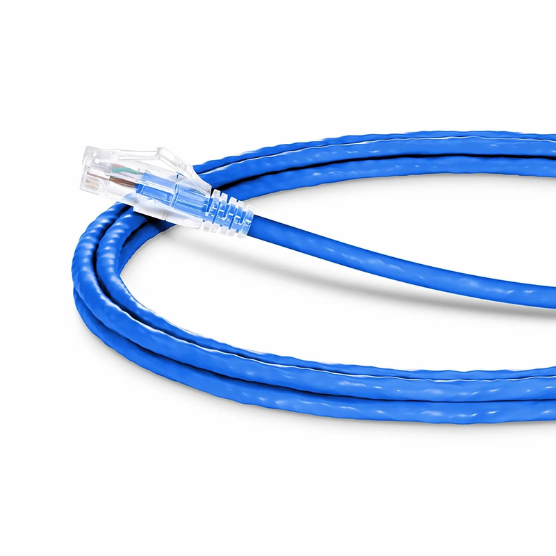 5ft (1.5m) Cat6 Snagless Unshielded (U/UTP) PVC CM Ethernet Network Patch Cable, Blue, (24pcs/pack)