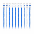 2ft (0.6m) Cat6 24AWG Snagless Unshielded (U/UTP) PVC CM Ethernet Network Patch Cable, Blue, (10pcs/pack)