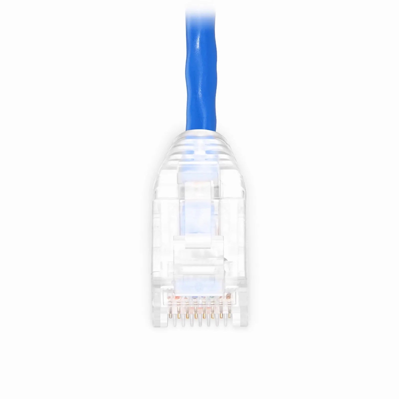 3ft (0.9m) Cat6 24AWG Snagless Unshielded (U/UTP) PVC CM Ethernet Network Patch Cable, Blue, (10pcs/pack)