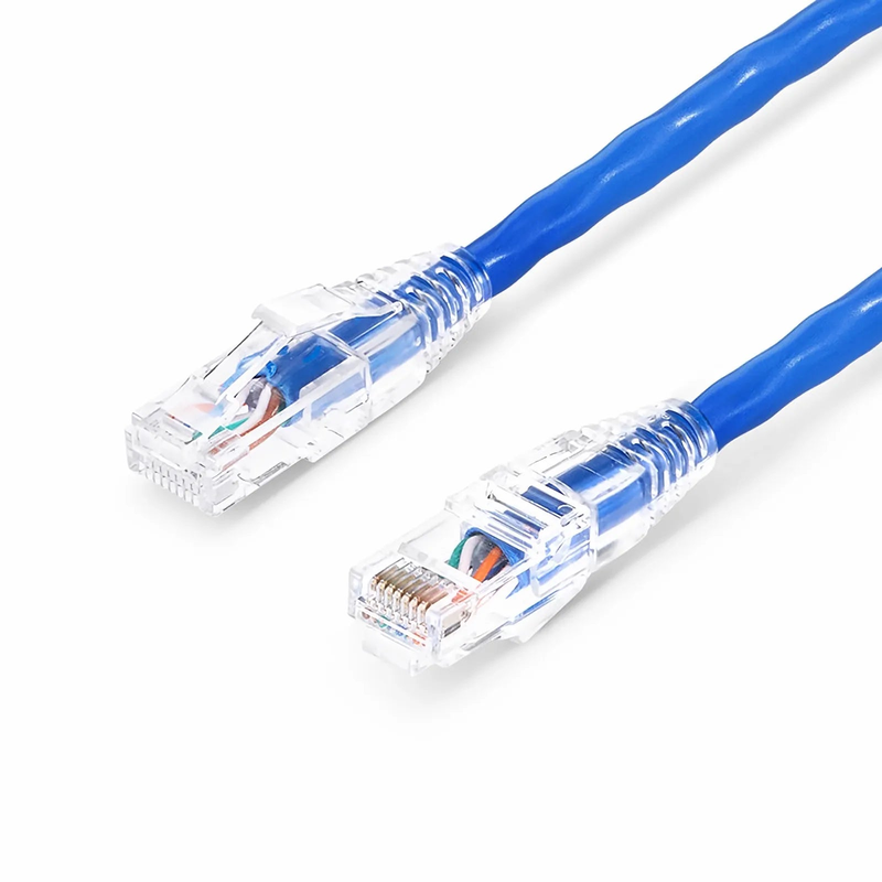 5ft (1.5m) Cat6 24AWG Snagless Unshielded (U/UTP) PVC CM Ethernet Network Patch Cable, Blue, (10pcs/pack)