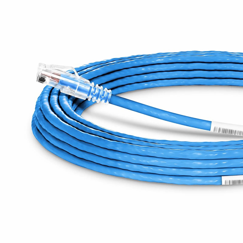 75ft (22.9m) Cat6 23AWG Snagless Unshielded (U/UTP) PVC CMP Ethernet Network Patch Cable, Blue