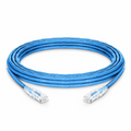 25ft (7.6m) Cat6 23AWG Snagless Unshielded (U/UTP) PVC CMP Ethernet Network Patch Cable, Blue