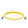 33ft (10m) Industrial Cat6a Shielded (S/FTP) PUR Ethernet Network Patch Cable, Yellow