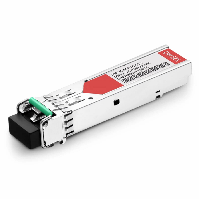 Cisco C27 DWDM-SFP10G-55.75-I Compatible SFP+ 10G DWDM 1555.75nm 100GHz 80km DOM Duplex LC/UPC SMF Optical Transceiver Module for Transmission (Industrial)