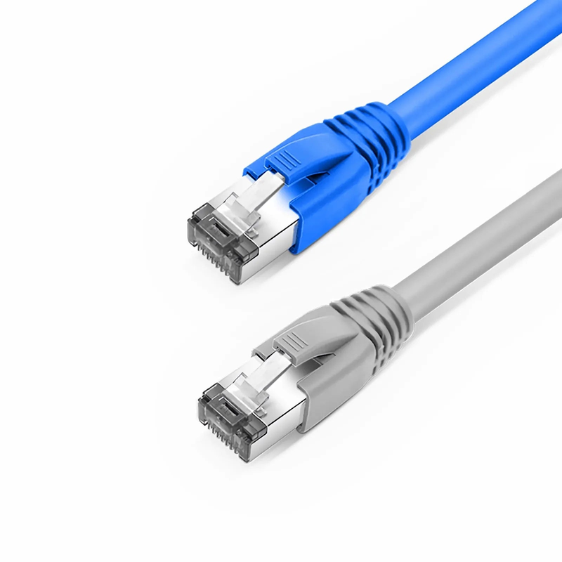 Cat6/Cat6a/Cat7 RJ45 Strain Relief Boots, 8.0mm OD for Cat6 F/UTP & SF/UTP 23AWG, Cat6a & Cat7 S/FTP 23AWG Ethernet Cables, Blue, 50PCS/Pack