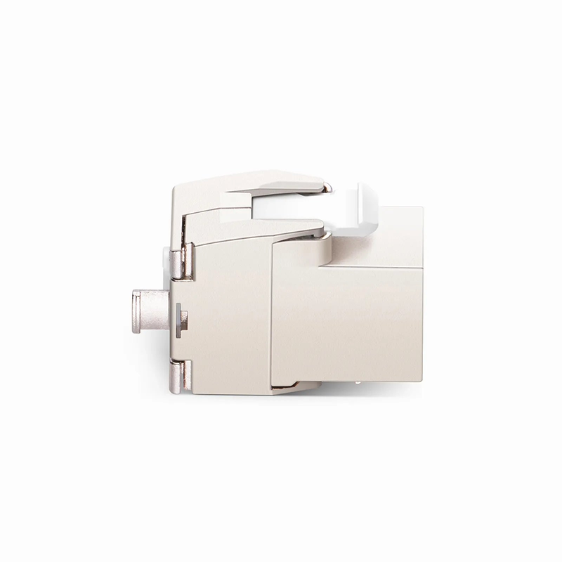 Cat8 RJ45 (8P8C) Shielded Toolless Keystone Jack (12pcs/Pack)