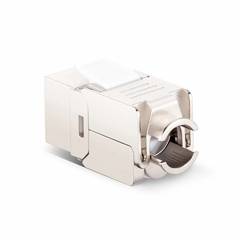 Mini Cat6 RJ45 (8P8C) Shielded Toolless Keystone Jack