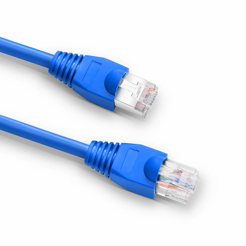 Cat5e/Cat6 RJ45 Strain Relief Boots, 5.5mm OD for Cat5e UTP 24AWG, Cat5e & Cat6 F/UTP 26AWG Ethernet Network Cable, Blue, 50PCS/Pack