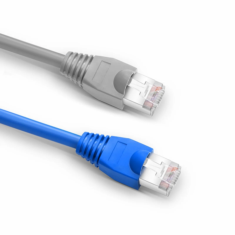 Cat5e RJ45 Strain Relief Boots, 6.5mm OD for Cat5e F/UTP 24AWG Ethernet Network Cable, Blue, 50PCS/Pack