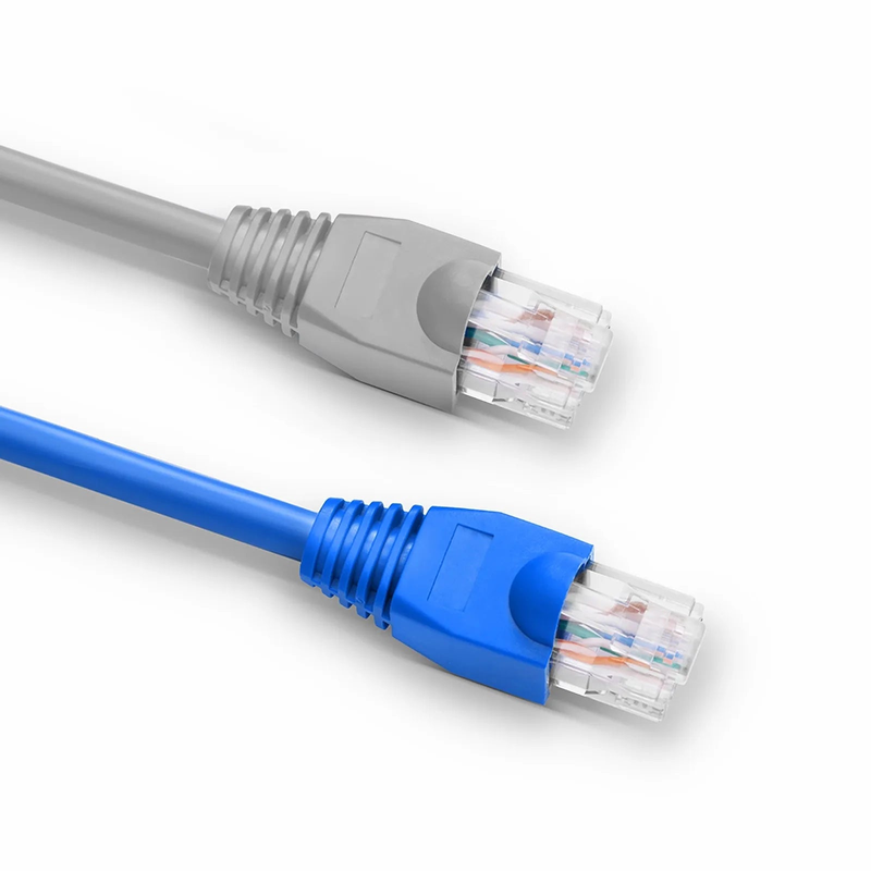 Cat6 RJ45 Strain Relief Boots, 6.0mm OD for Cat6 UTP 23~24AWG Ethernet Cables, Blue, 50PCS/Pack