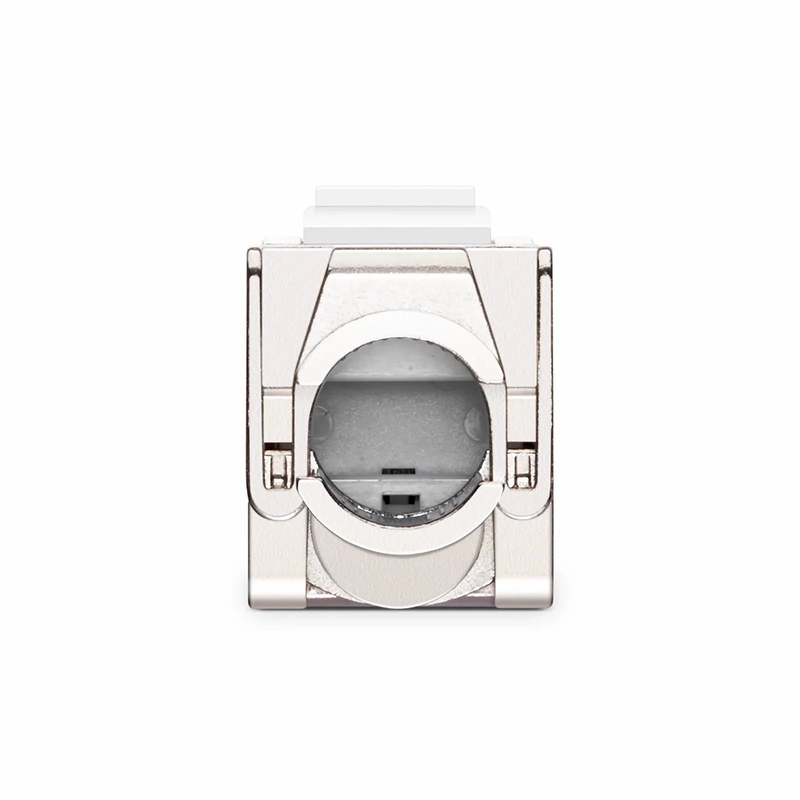 Mini Cat6a RJ45 (8P8C) Shielded Toolless Keystone Jack
