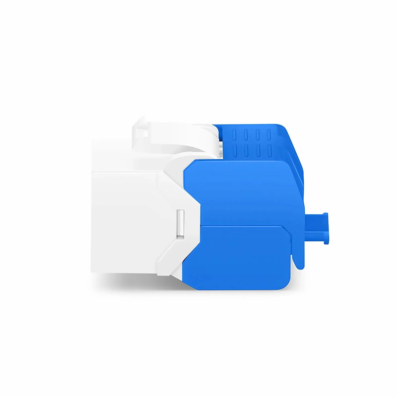 Cat6a RJ45 (8P8C) Unshielded Toolless Keystone Jack Module, White (10 pcs/Pack)