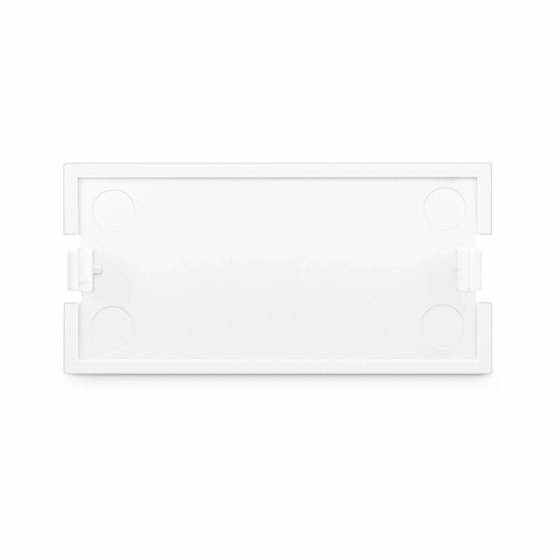 Blank MOS Module, 1 Units High, White