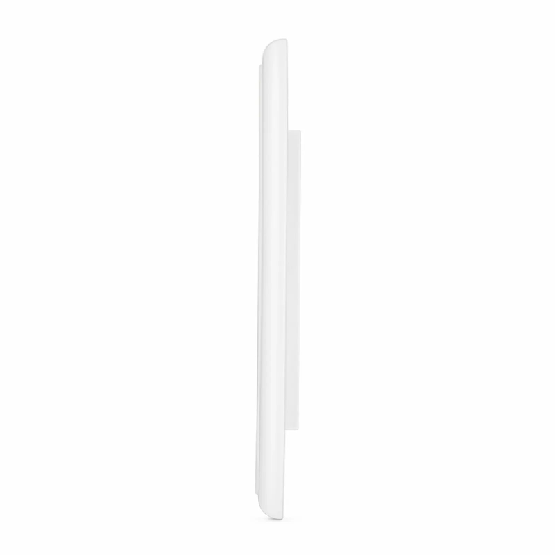 SyncEase Single Gang Twelve Port Keystone Faceplate, Label Pockets, White
